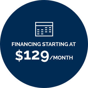 Financing starting at 129/month